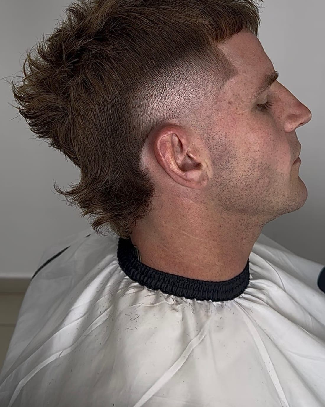 Mullet con fade