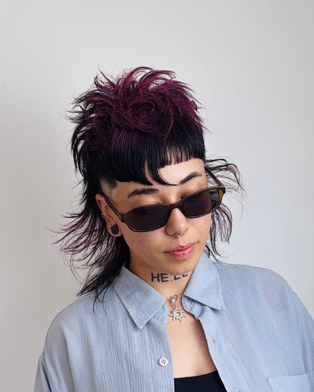Mullet violeta